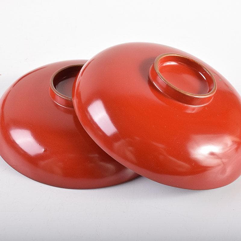 漆塗　金蒔絵　六歌仙　盃　6客　時代箱　二重箱　M　6979