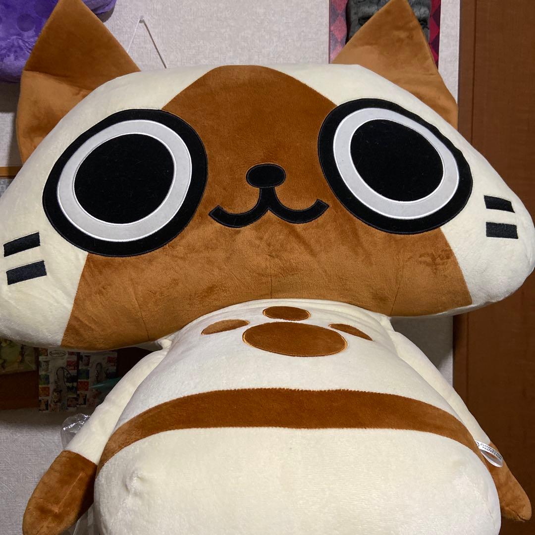 モンスターハンター１ｍヌイグルミアイルー モンスターハンター1mヌイグルミアイルー モンスターハンター1m