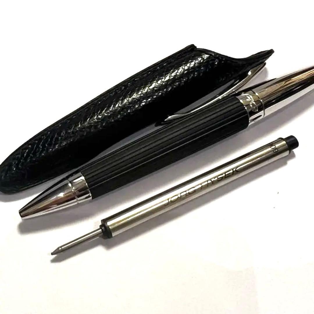 【送料無料】JORG HYSEK ヨルグ・イゼック ボールペン 革ケース付き