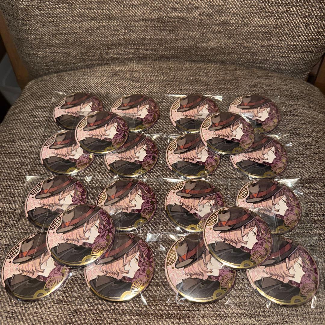 文豪ストレイドッグス 春河35画集 ゲーマーズ限定 箔押し缶バッジ 中原