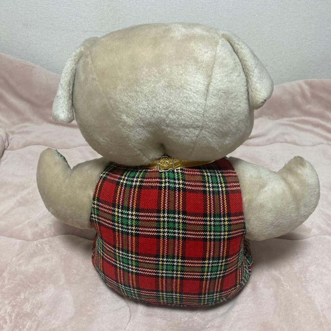 昭和レトロ　ヴィンテージ メーカー名不明　クマ　ぬいぐるみ　中古品