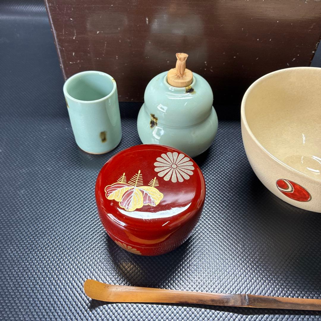 茶道具 お点前セット 茶箱入7点 - メルカリ