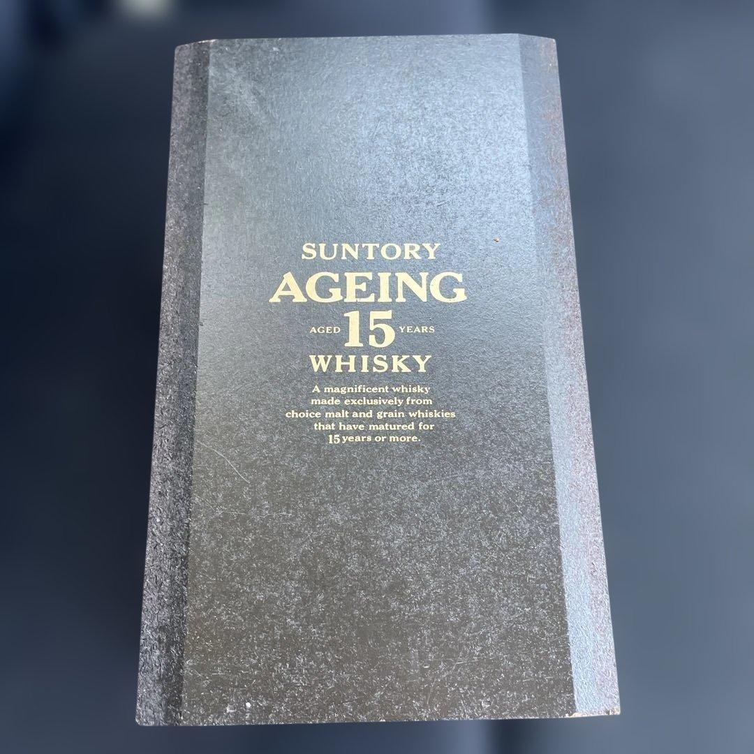 W*Z様 Suntory Ageing 15 Years Whisky 750m Suntory Ageing 15 Year Old Whisky | dekantā