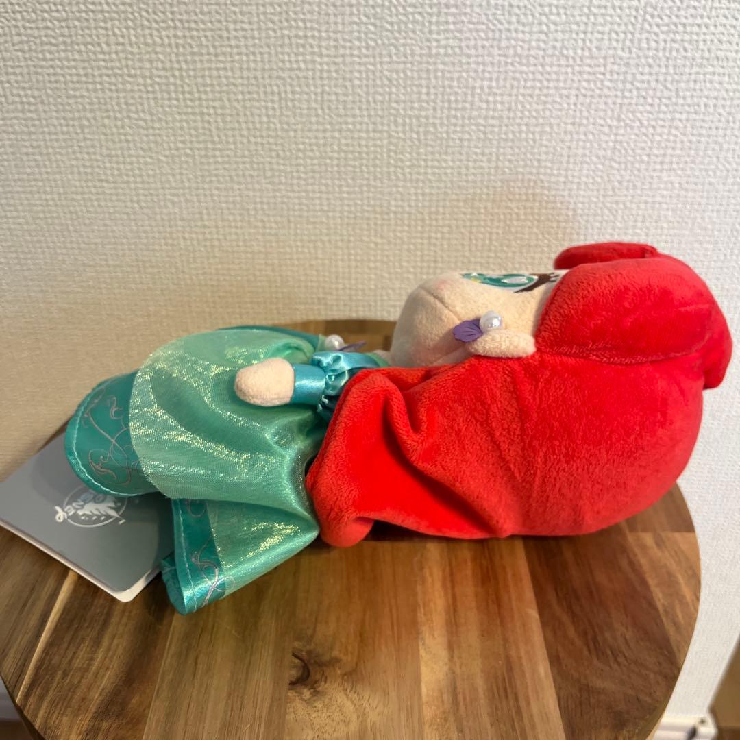 ディズニーストア　tiny ぬいぐるみ　アリエル　ドレス　バージョン