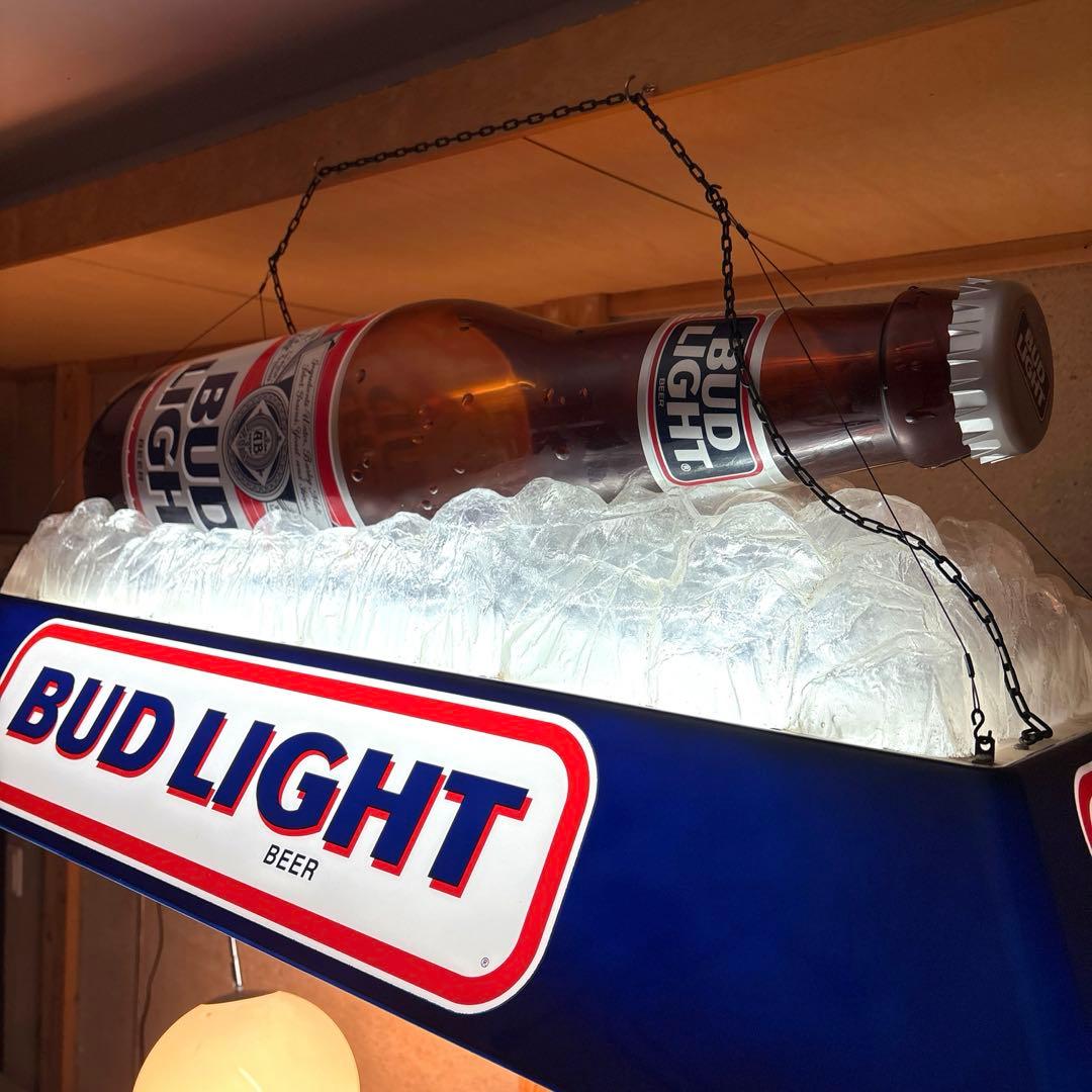 BUDLIGHT プールテーブルライト バーランプ ビリヤード USA 看板