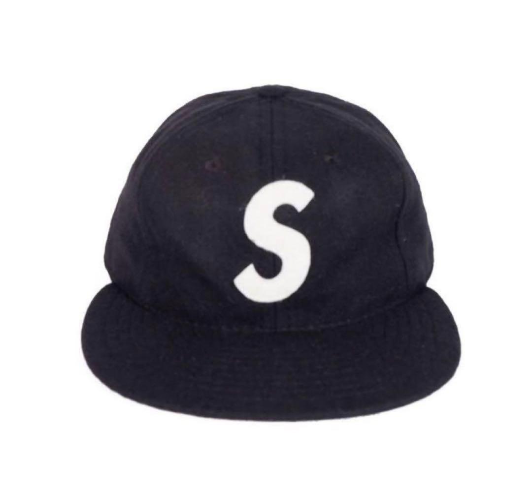 supreme キャップ【美品】Sロゴ