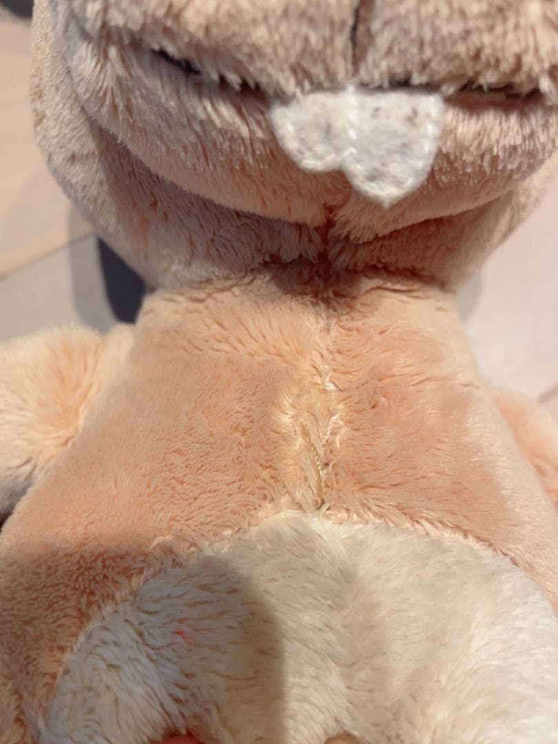 NICIベージュのウサギぬいぐるみ 40センチ(生産終了)