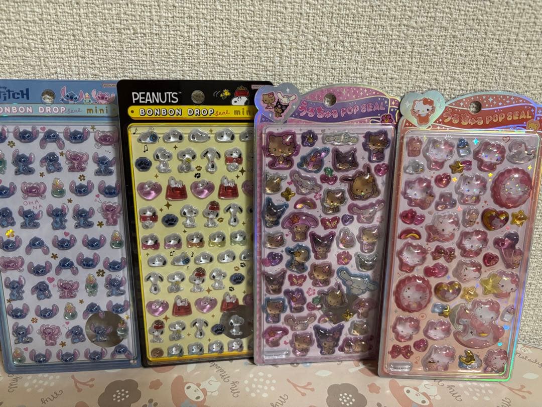 専用　ボンボンドロップシール　うるちゅる　7枚セット