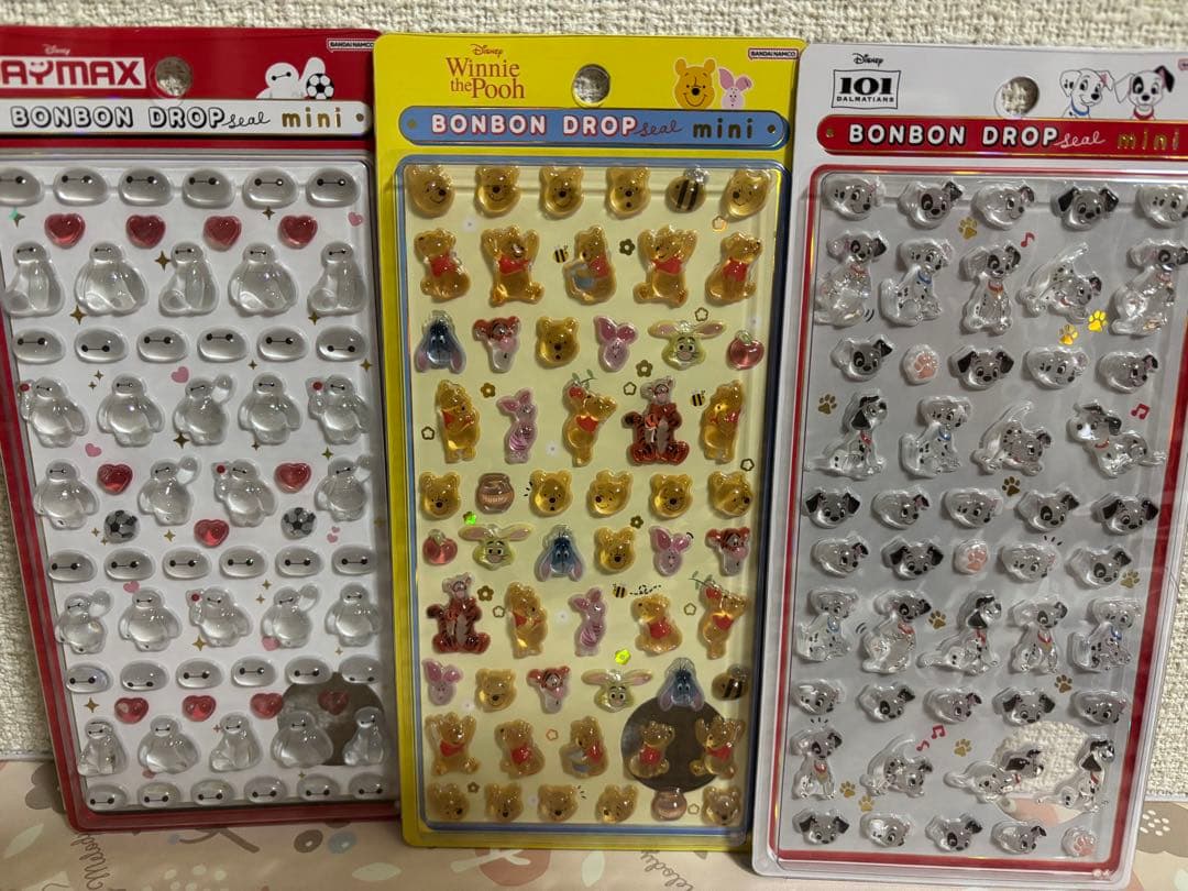 専用　ボンボンドロップシール　うるちゅる　7枚セット