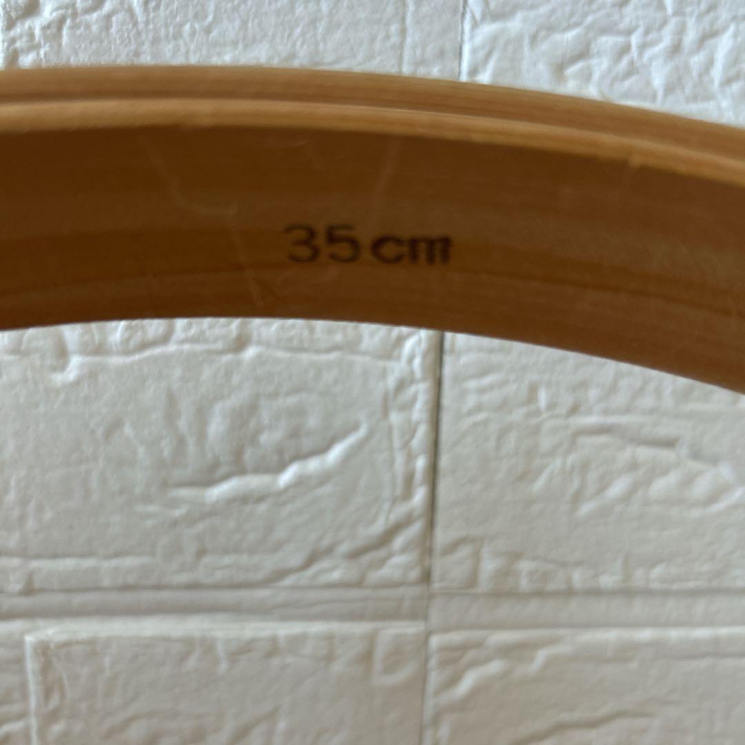 House of Bess パッチワーク　刺繍用　スタンドフープ　木製　35cm