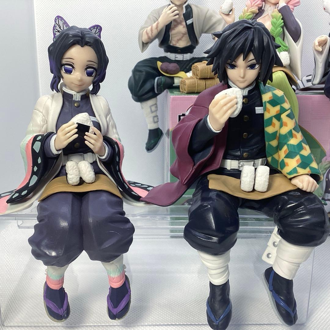 鬼滅の刃 プレミアムちょこのせフィギュア 冨岡義勇 しのぶ 伊黒 甘露