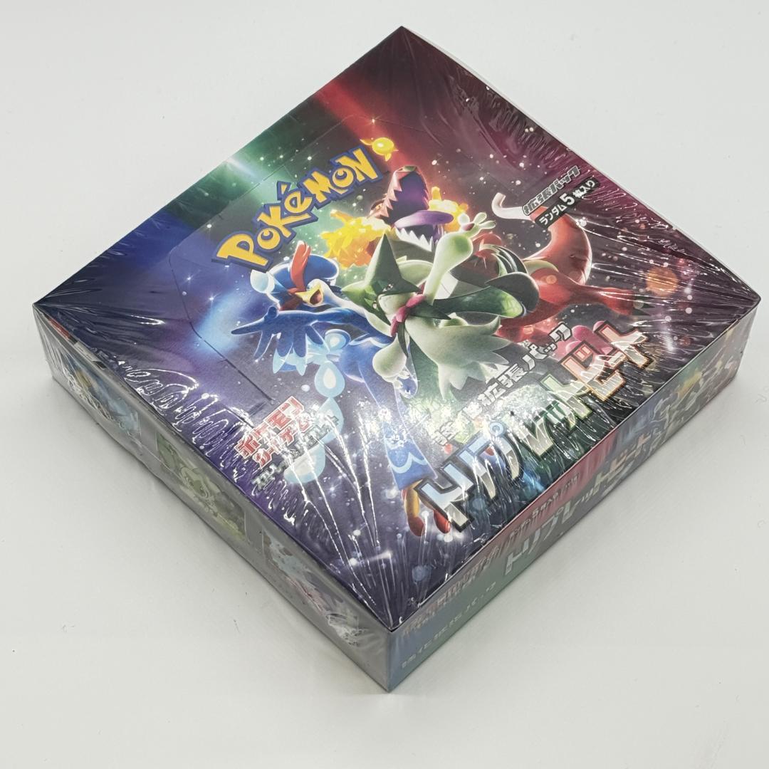 新品・未開封 ポケモンカードゲーム トリプレットビート　1BOX シュリンク付き