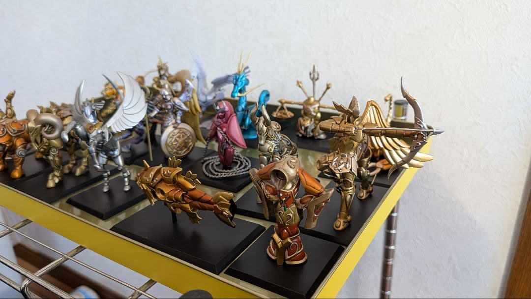 聖闘士星矢フィギュアセット 18体