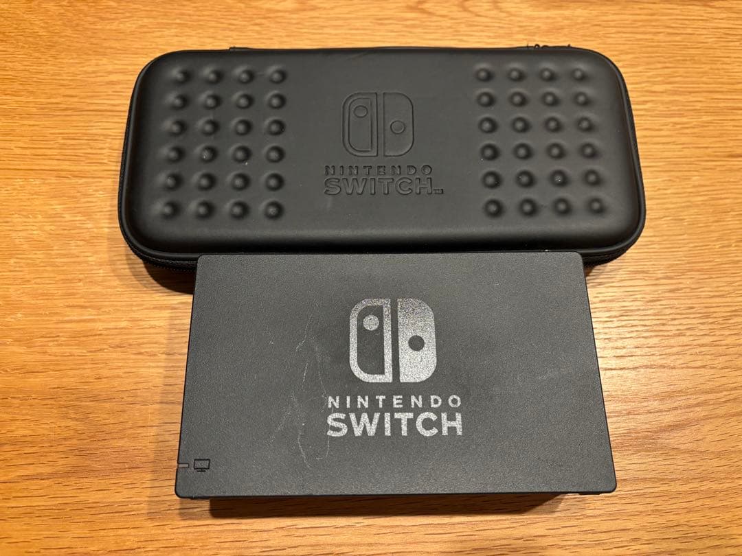 Nintendo Switch 本体 グレー 充電器・ケース付き