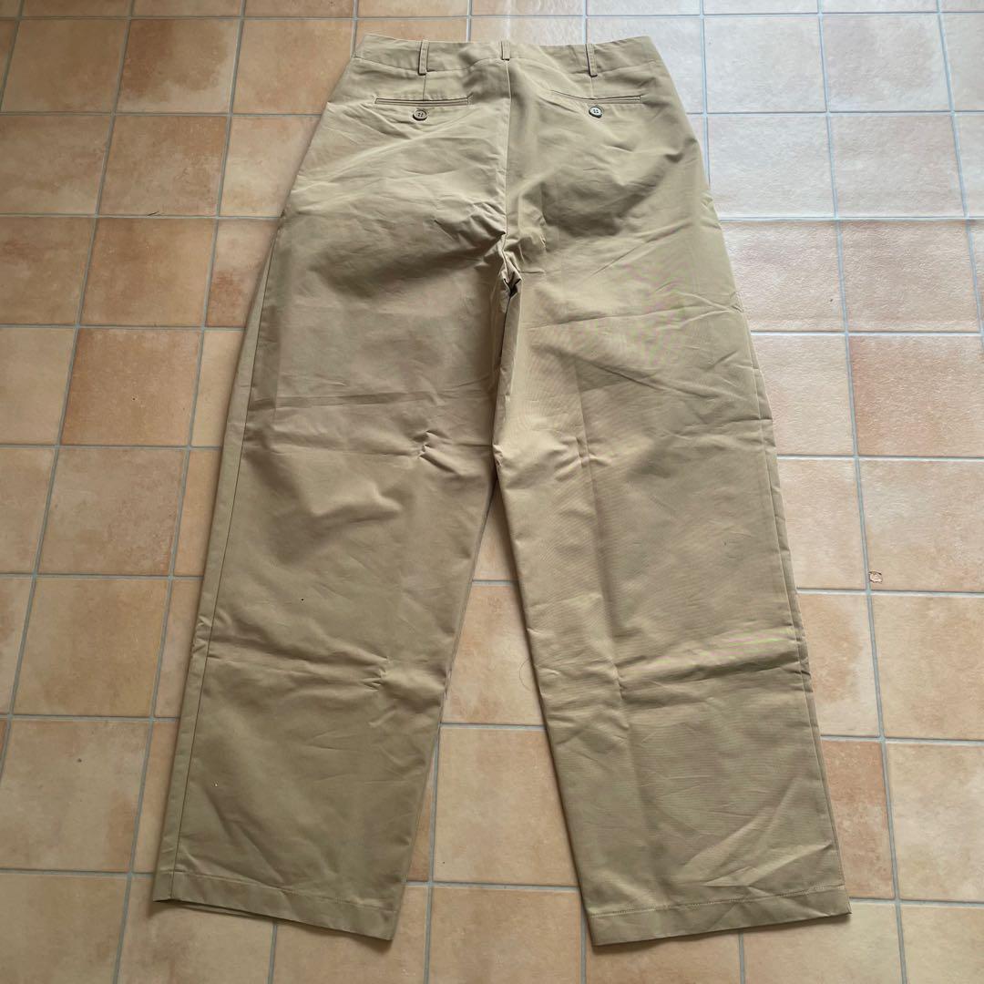 wangwang (タック入りワイドパンツ　ベージュ)