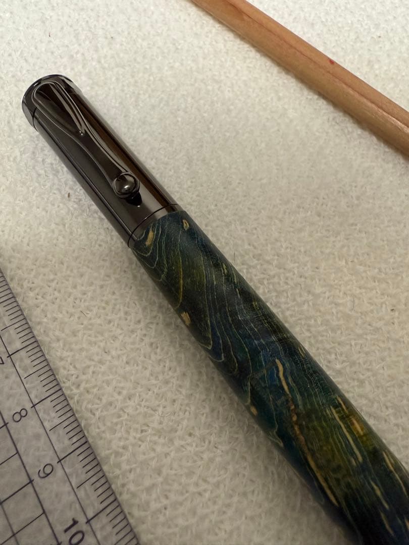 川窪さんの万年筆、絶版