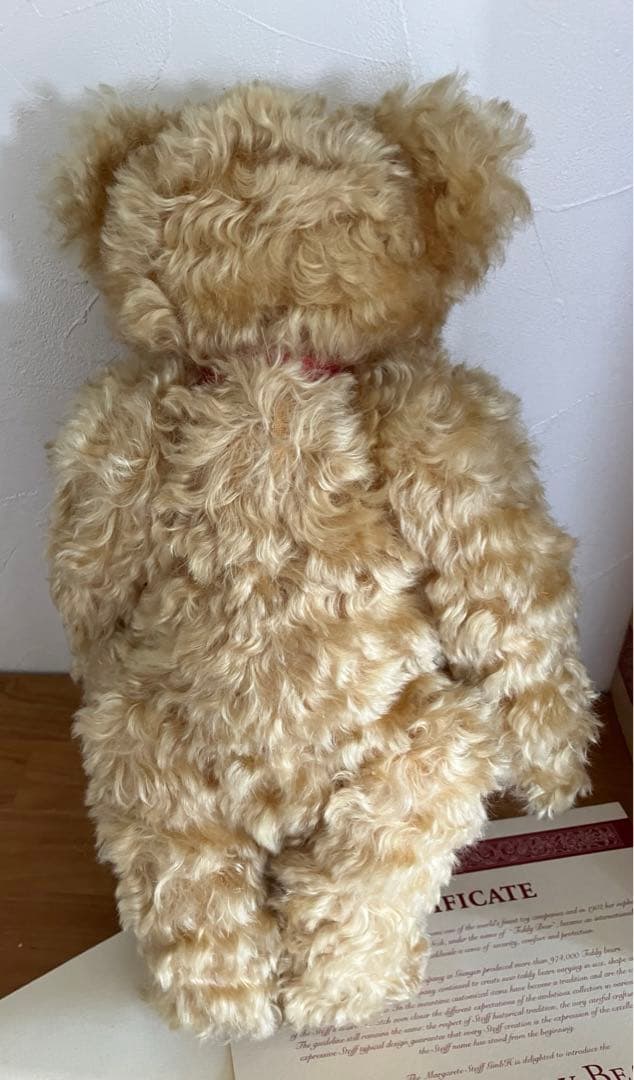 シュタイフSTEIFF限定テディベアLICCAリカ＊ぬいぐるみクマくまカントリー