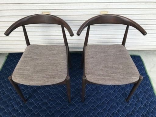 MonochroTomato☆ニトリ　ダイニングテーブル＆チェア2脚