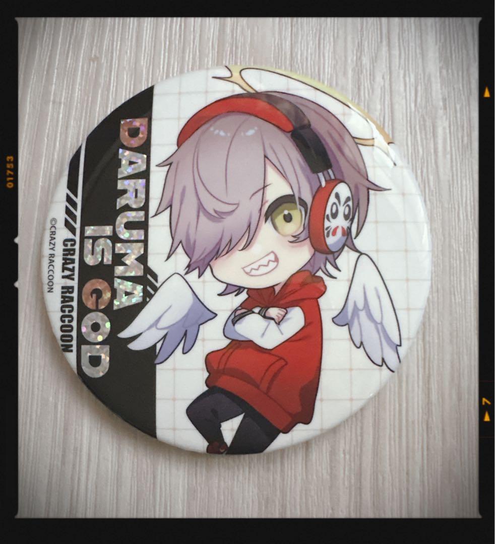 Daruma IS GOD 缶バッジ - メルカリ