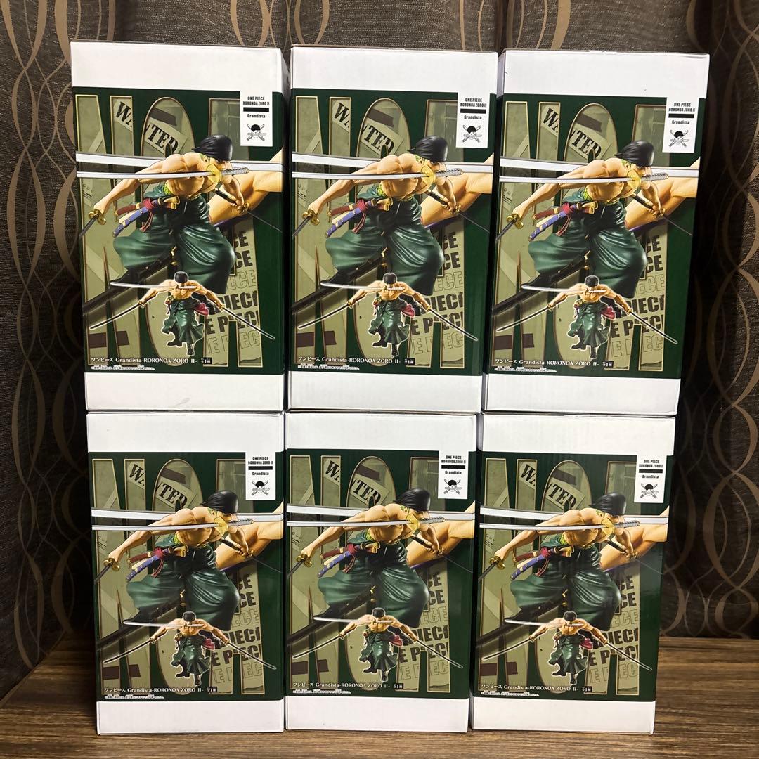ワンピース Grandista グランディスタ ロロノア ゾロ フィギュア 6個