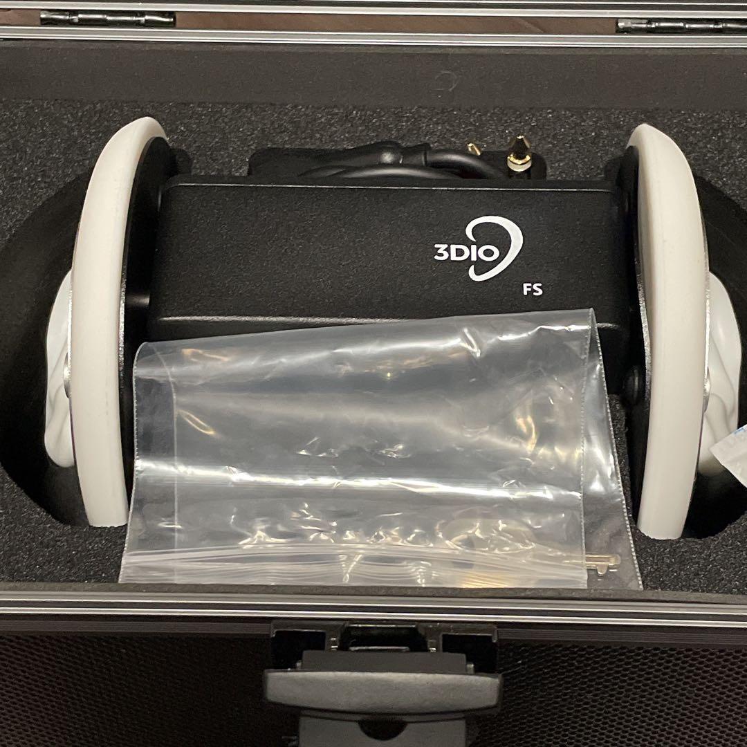 【3Dio】Free Space バイノーラル 録音マイク 白Dio 中古