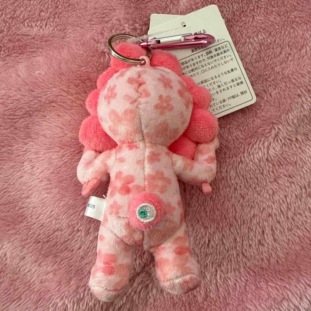 ミャクミャク 桜 さくら カラビナキーホルダー EXPO2025