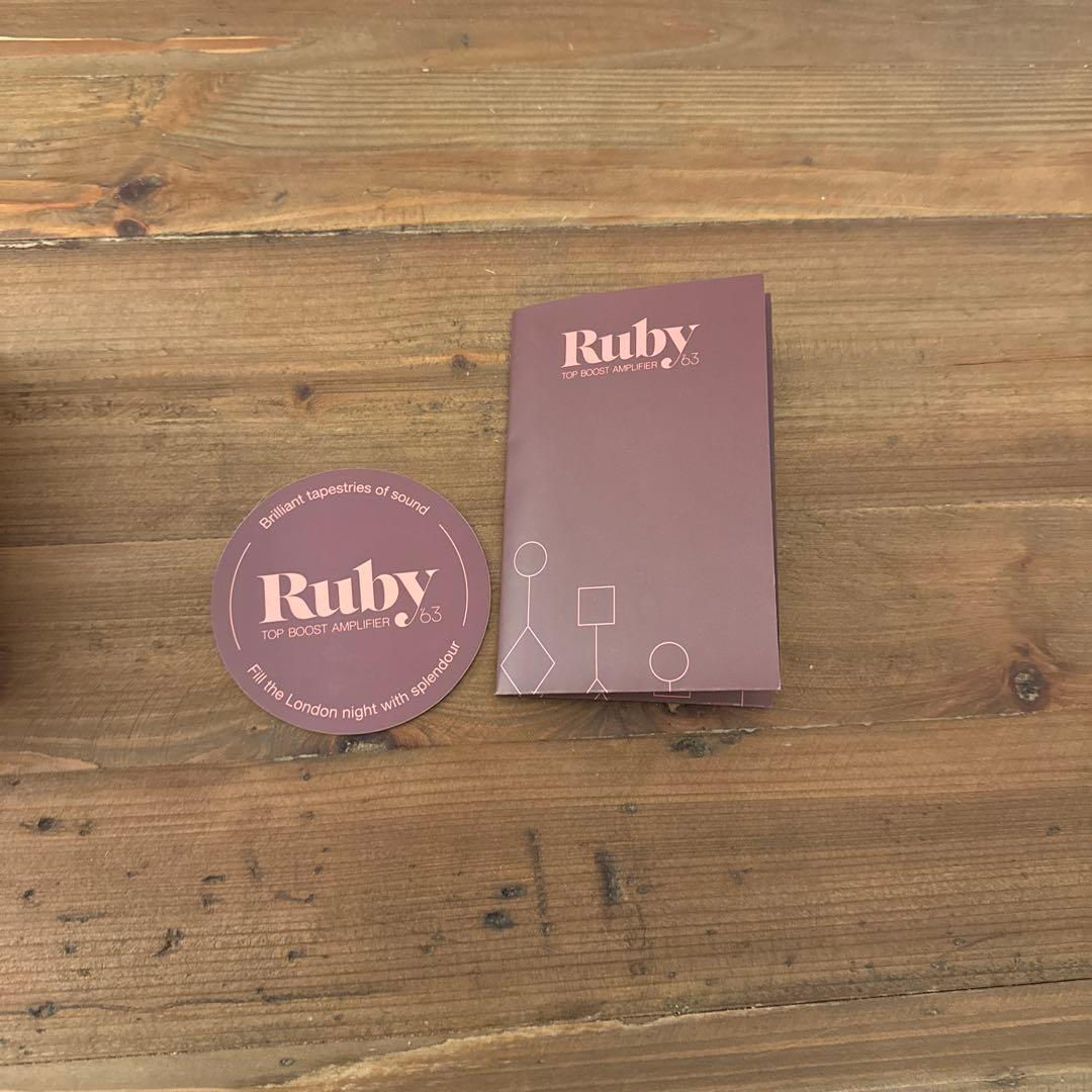 試奏のみ UAFX Ruby Top Boost Amplifier ‘63