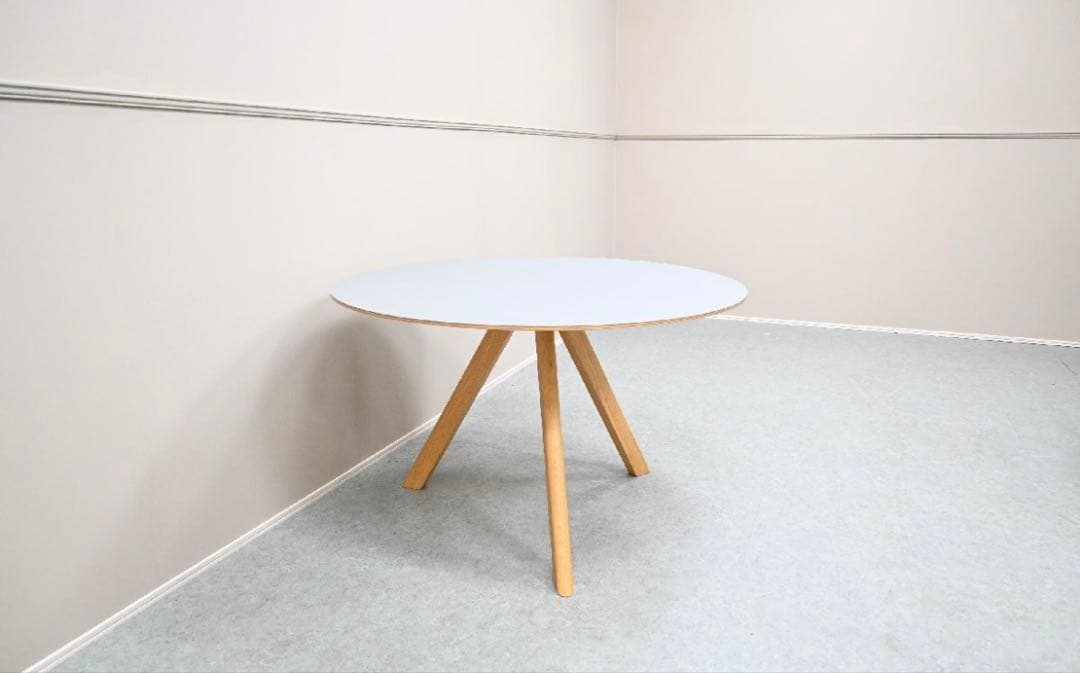 ⭐︎展示品　HAY cph20 グレーリノリウム　φ120 ダイニングテーブル