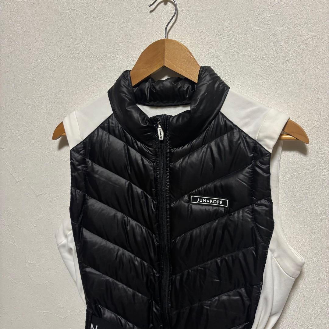 最終価格ジュンアンドロペ　JUN&ROPE' ダウン　ワンピース