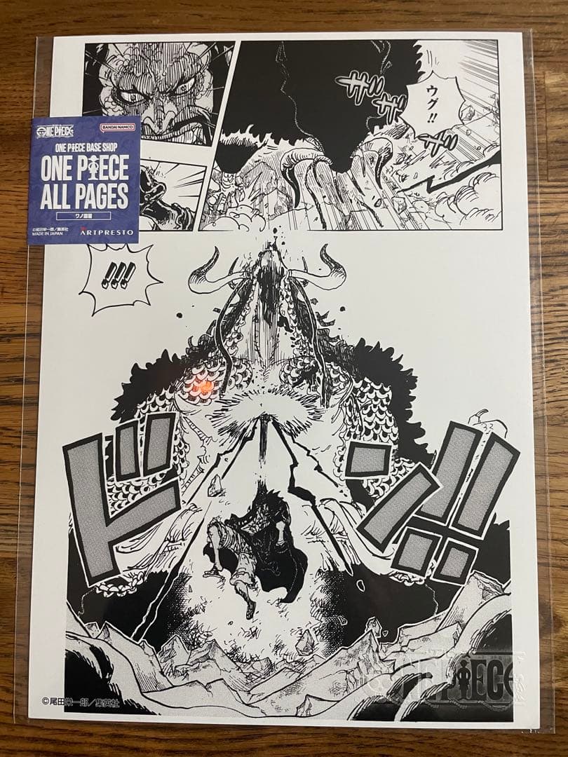 限定】 ワンピース ALL PAGES ルフィ カイドウ ベースショップ - メルカリ