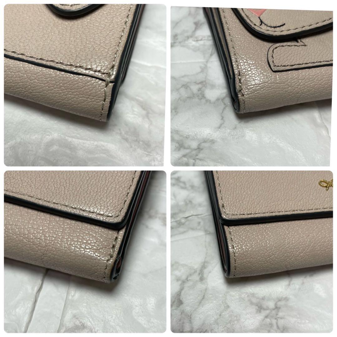 アニヤハインドマーチ ウサギ　ラビット　コンパクト ウォレット　財布