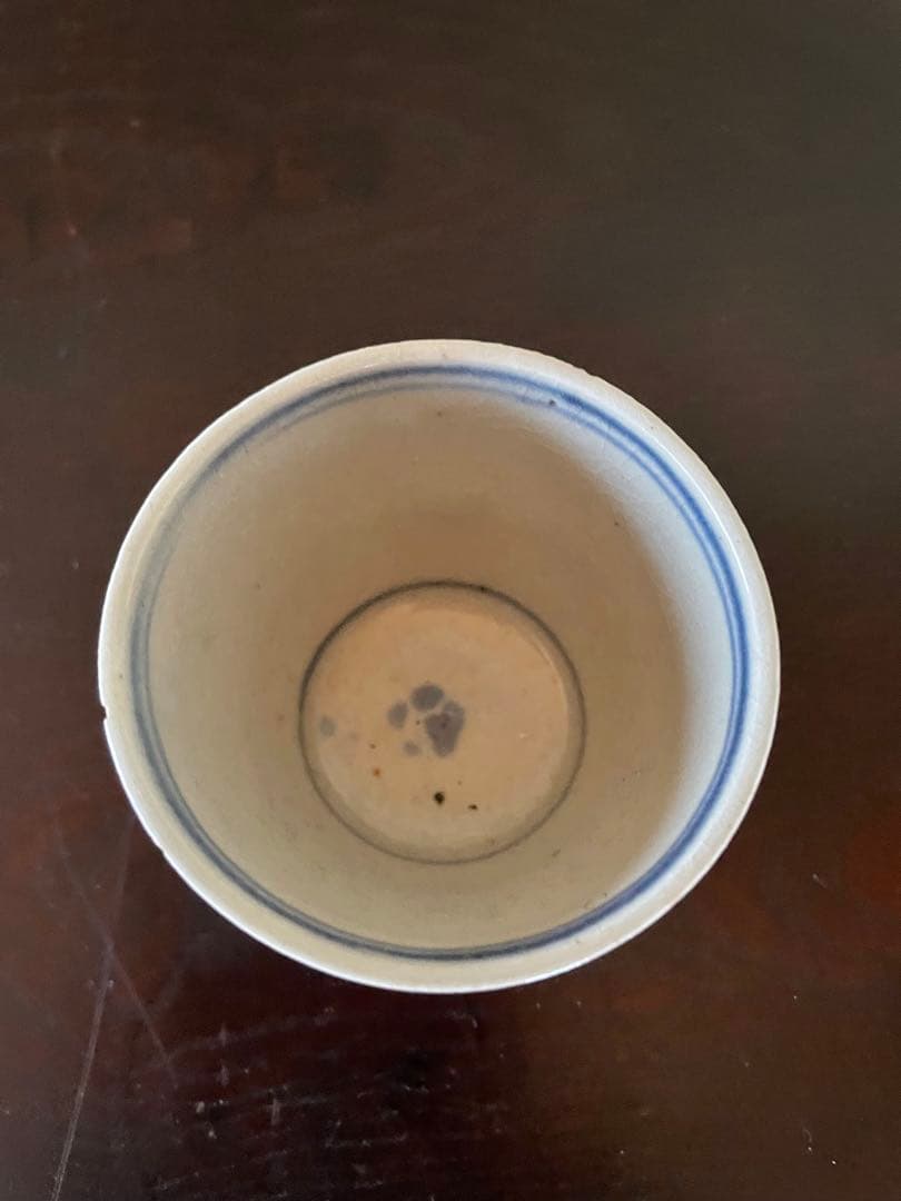 美濃太白手柳文蕎麦猪口