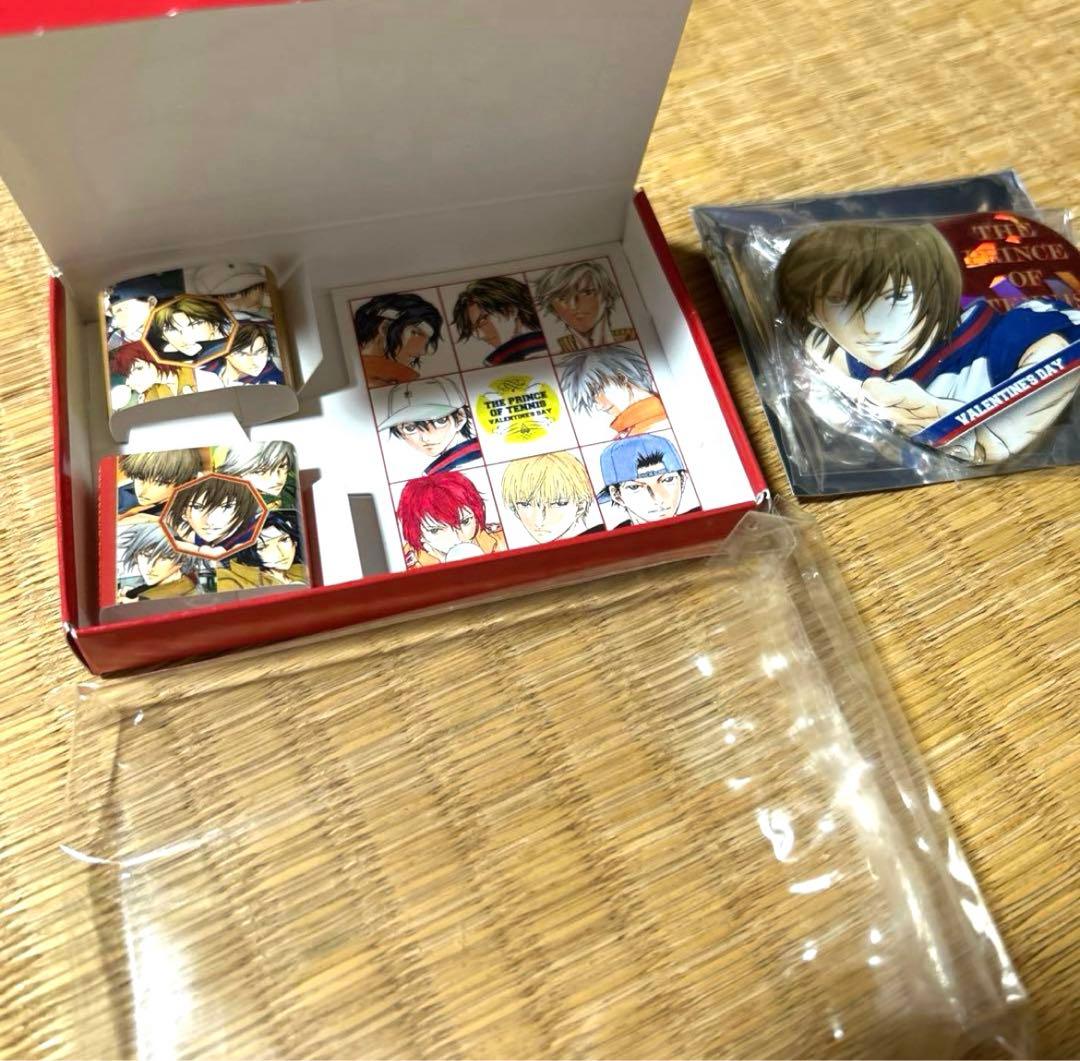 テニスの王子様　バレンタイン　ホロ缶バッジ 不二周助