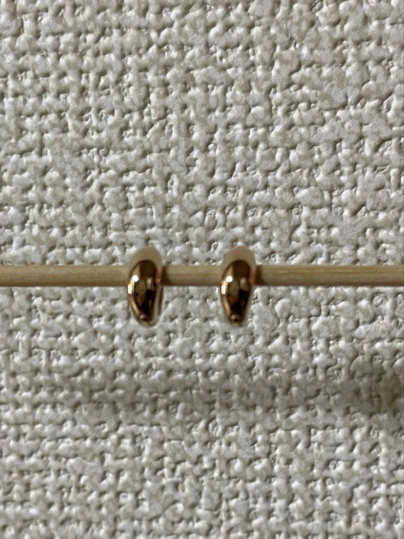 ジュエリー専門店Carat K18PG 10mm スピンドルピアス