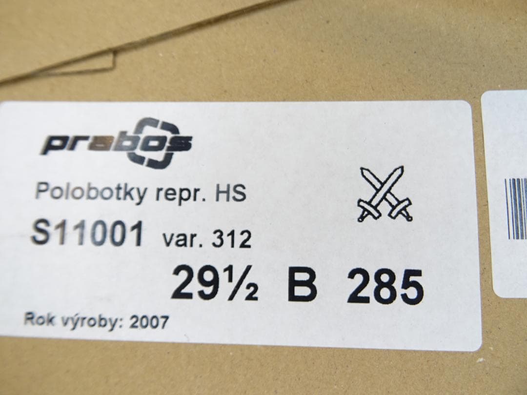 エ*オ様 新品チェコ軍オフィサーサービスシューズポストマンシューズ28.5cm黒