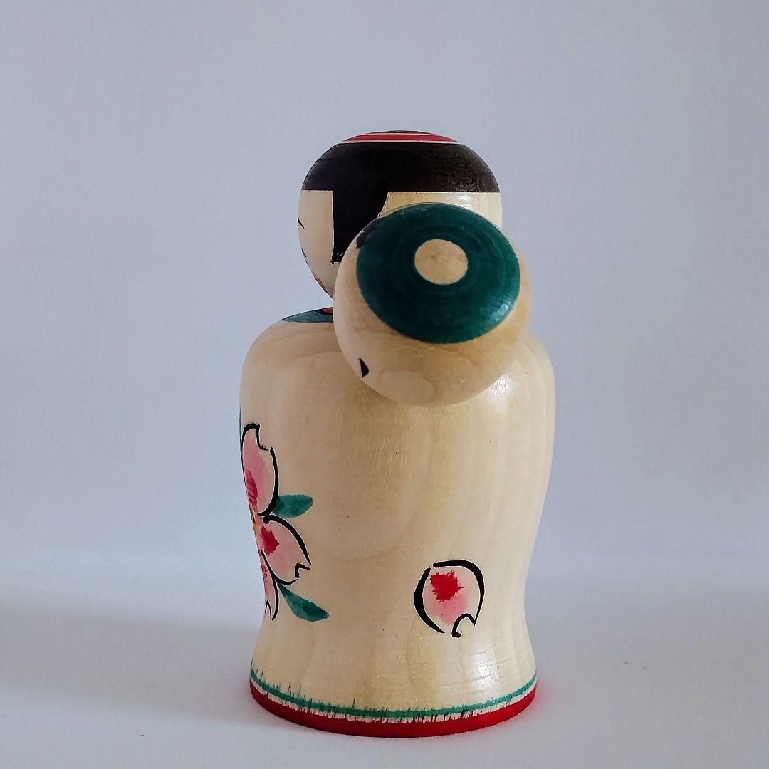 D-3 昭和レトロ 木製 こけし 小芥子 15体セット まとめ売り 日本人形