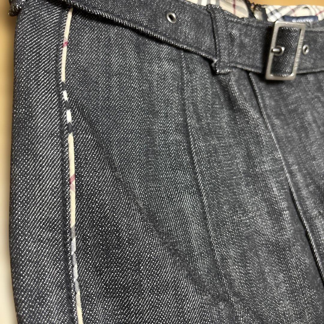 【美品】Burberry London バーバリーロンドン　デニムスカート