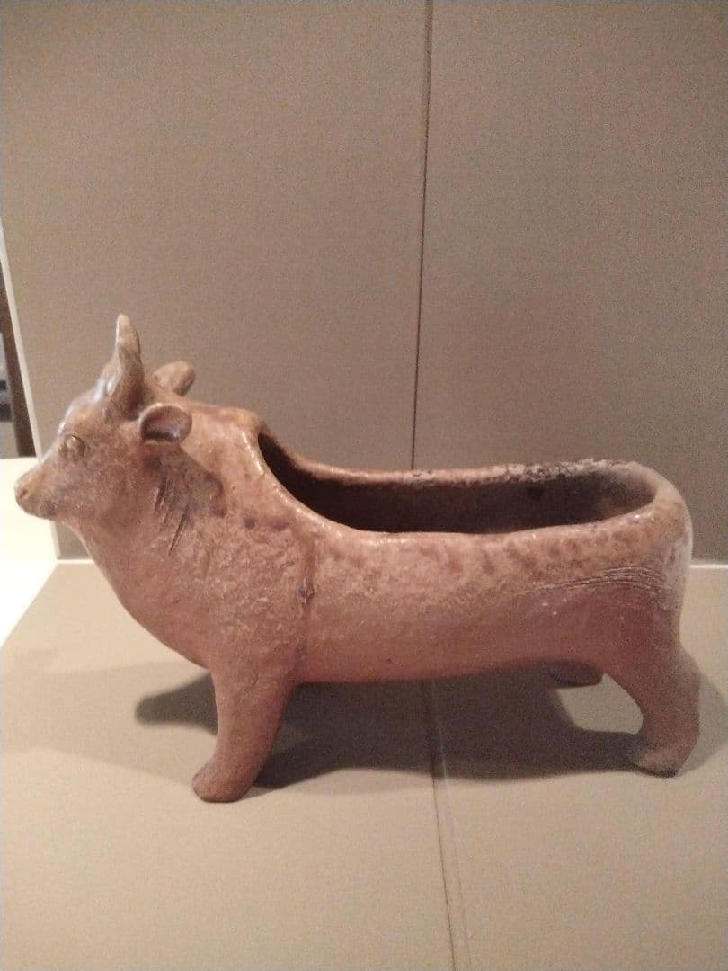 Bizen-yaki 備前焼　島村光　丑（良品）価格交渉出来ますので