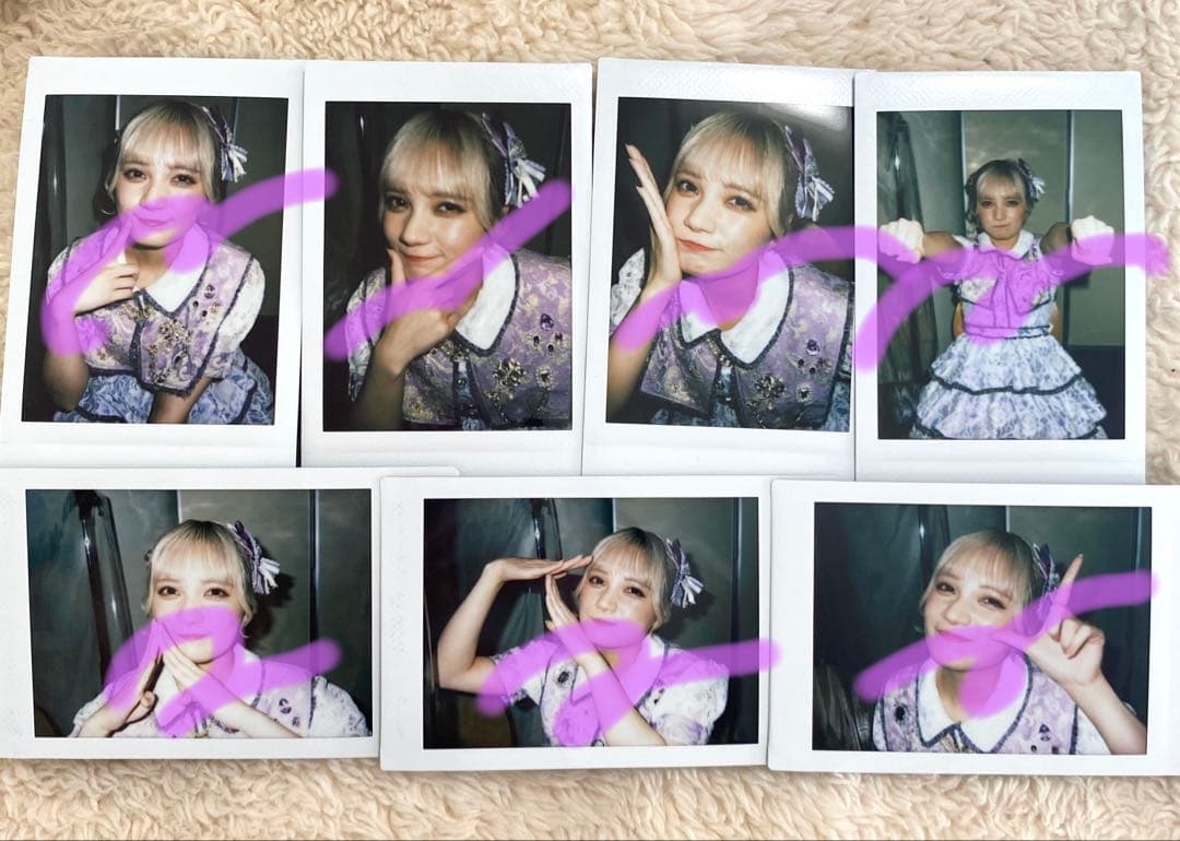 宮野静 チェキ7枚セット - メルカリ