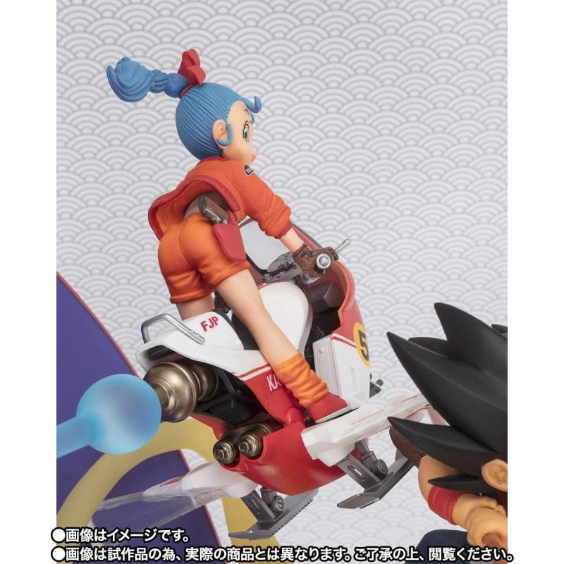 【新品】フィギュアーツZERO ドラゴンボール 孫悟空＆ブルマ フィギュア