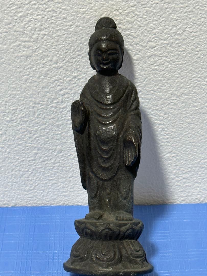 仏像 総ケヤキ材 仏教工芸品 木彫仏像 最高級品 仏師手仕上げ品 大元帥