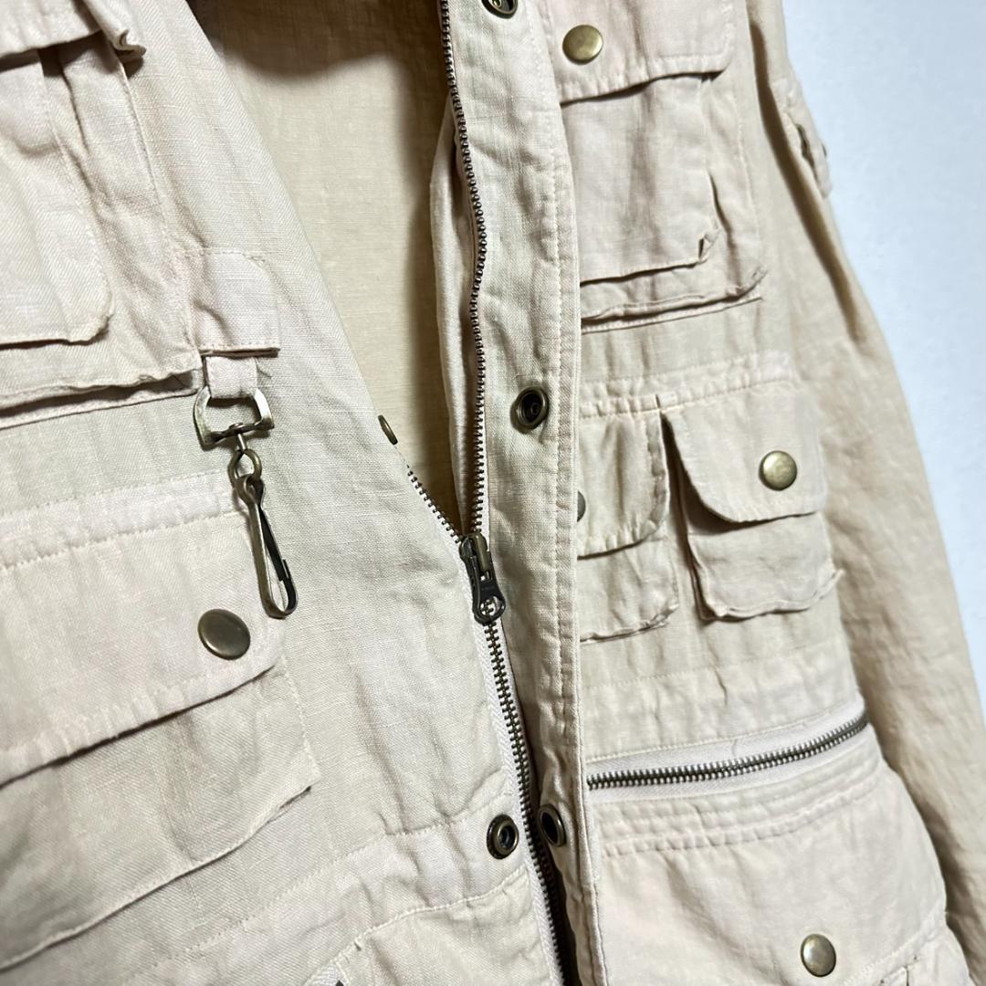 r*a様 90s Ralph Lauren リネン フォトグラファージャケット