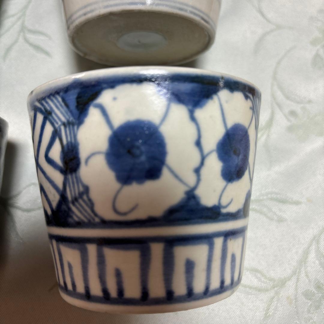 蕎麦猪口6個江戸、明治 - メルカリ