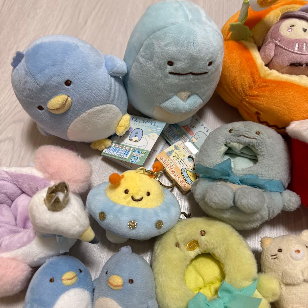 サンエックス　すみっコぐらし　てのりぬいぐるみ　マスコット　まとめ売り