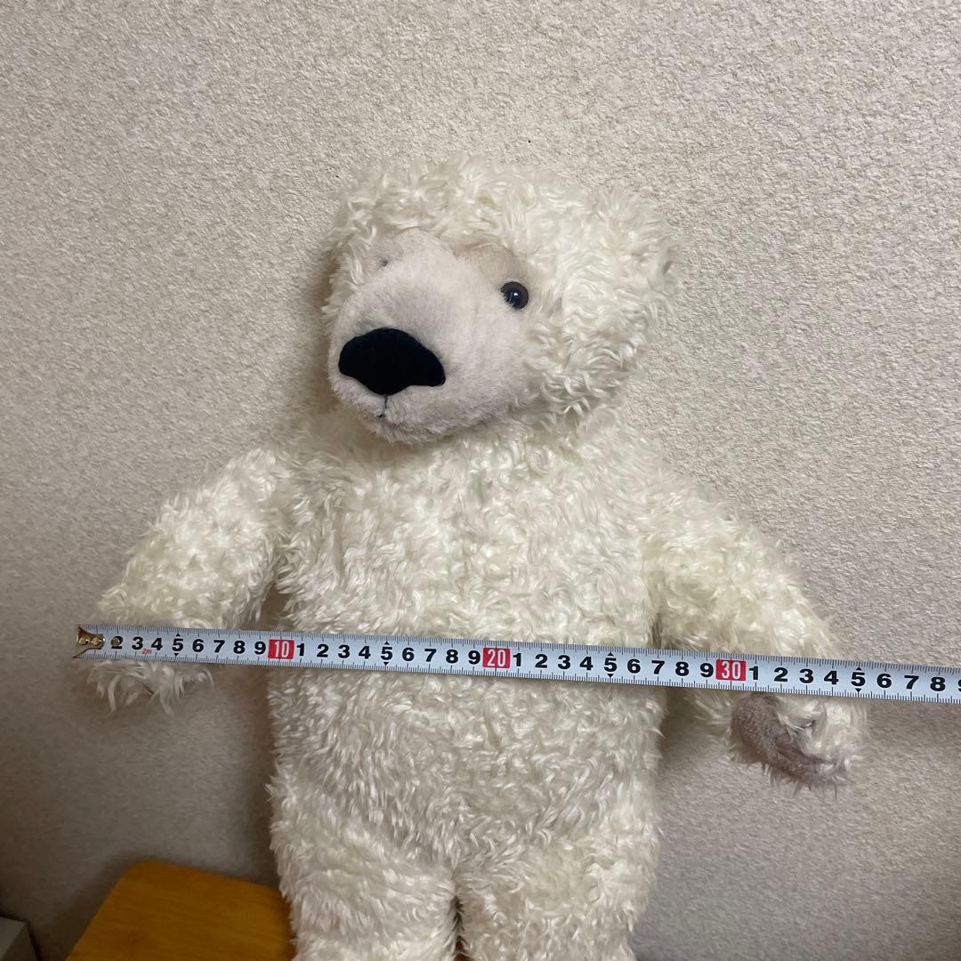 ☆激レア☆希少☆韓国製セキグチ☆リアル白熊ぬいぐるみ☆BIGサイズ