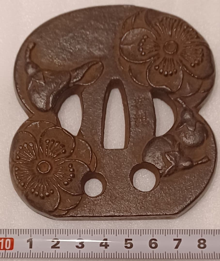 重めの鍔 Heavy tsuba for training 377g