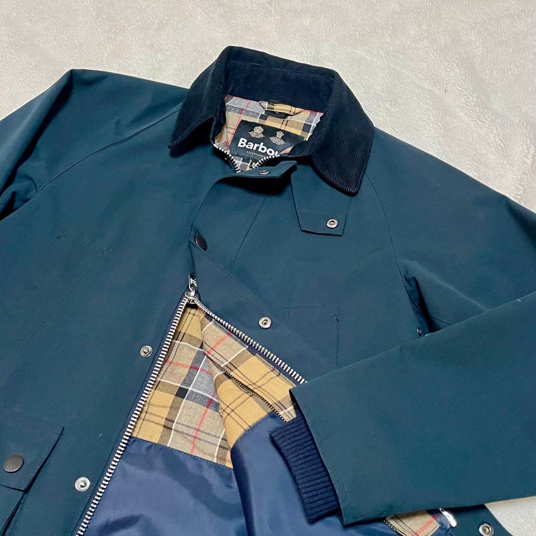 【試着のみ】　Barbour BEAMS バブアー ノンオイル　38 ビデイル