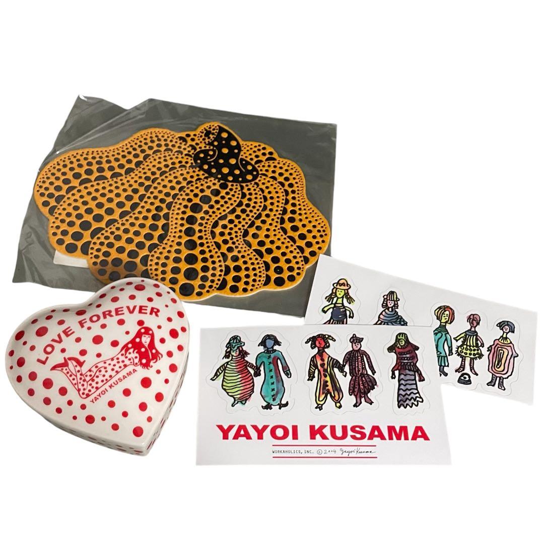 草間彌生 LOVE FOREVER ハート 小物入れ - メルカリ