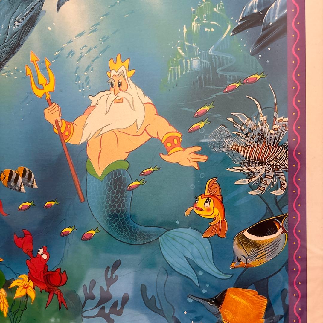 ラッセン ディズニー コラボ UNDER THE SEA ポスター 額装品 - メルカリ