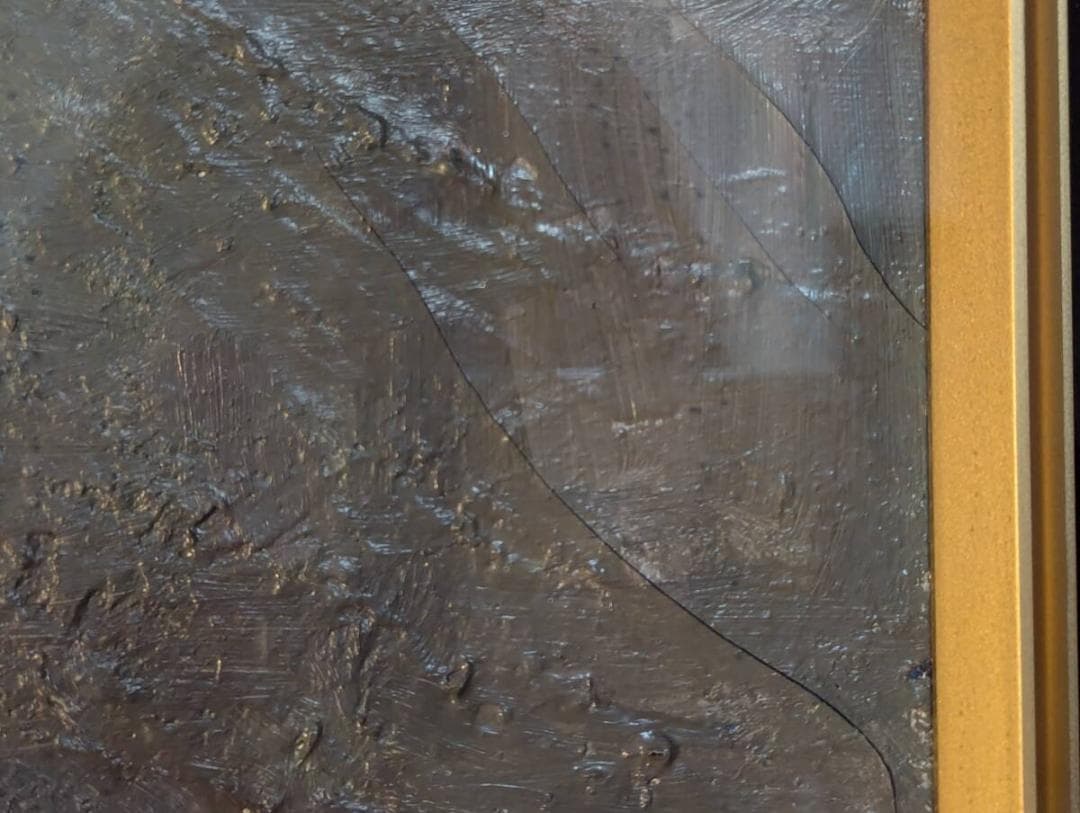 真作】絵画 油彩8号 優雅な花瓶の菊 柔らかな色彩で描かれた静物画